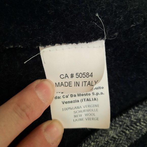 LIKE NEW 💥 Seventy Wool Blazer, Size 46, Gray + Black - Picture 9 of 12